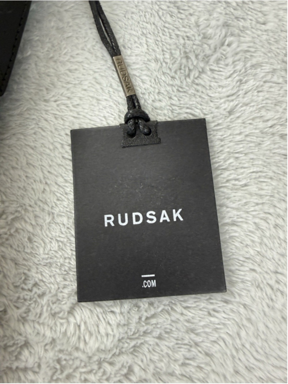 Rudsak Ruma Snake Skin Leather Shoulder Bag Black - Picture 2 of 16